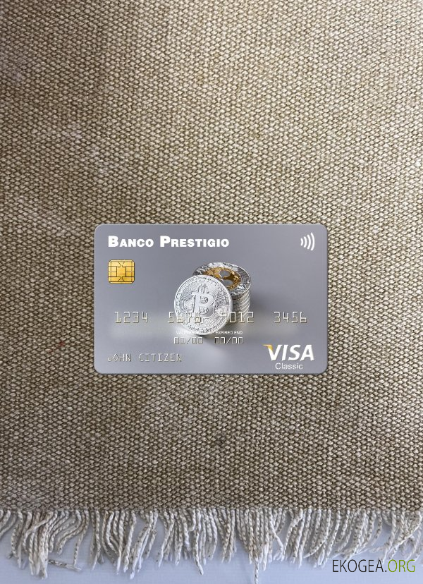 Angola Banco Prestigio, S.A. carte visa photolook recto